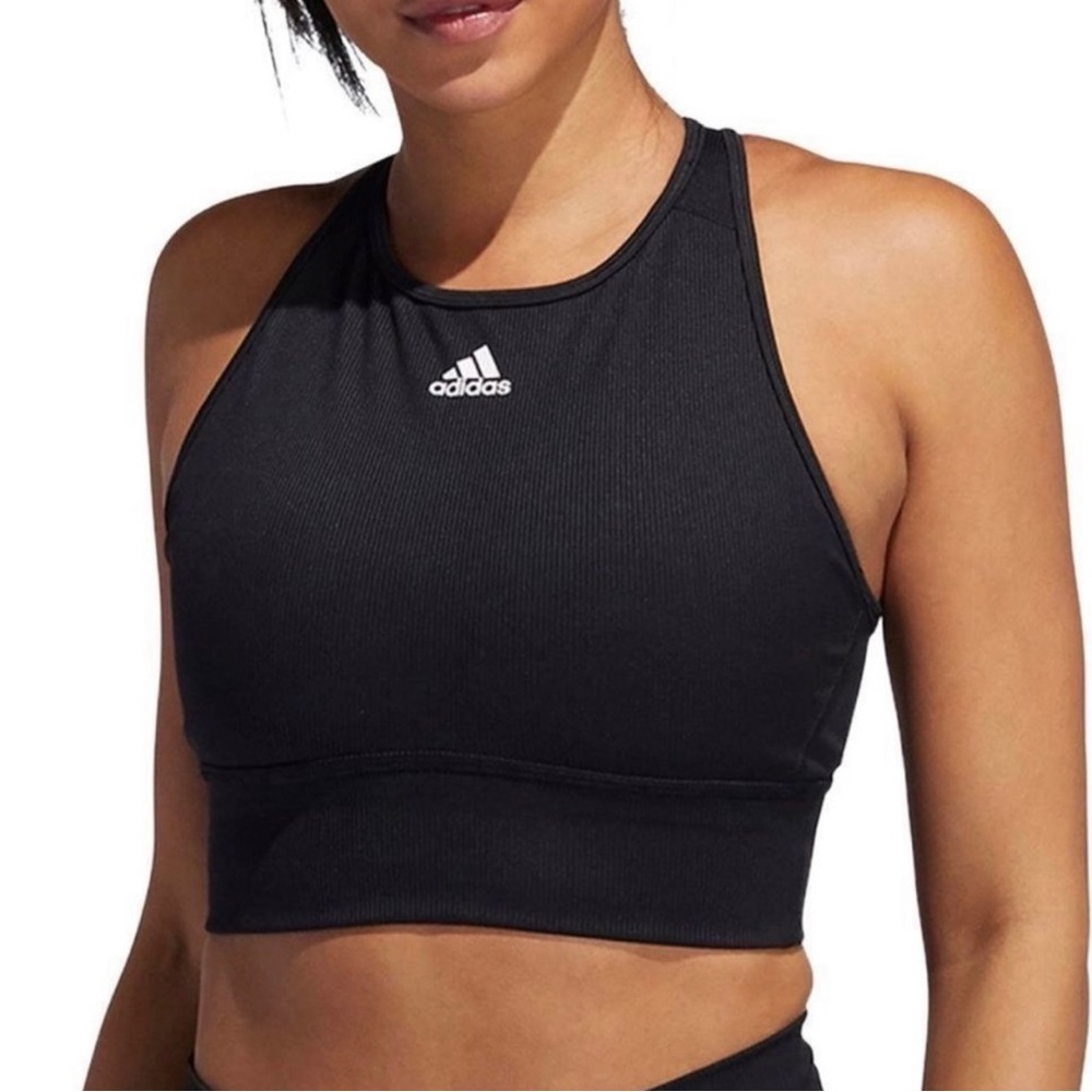 Adidas Training Sports Bra Size: Small Color: Black